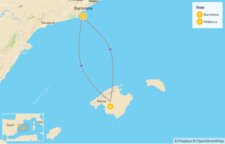 Map of Family Trip to Barcelona & Mallorca - 8 Days Map of Family Trip to Barcelona & Mallorca - 8 Days