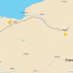 Map of Luxury Tour Through Normandy & Brittany: Bayeux & Saint-Malo - 7 Days