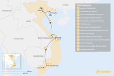 Map thumbnail of Best of Vietnam - 14 Days