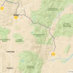 Map of Ecuador's Wildlife, Volcanoes & Rainforests - 12 Days