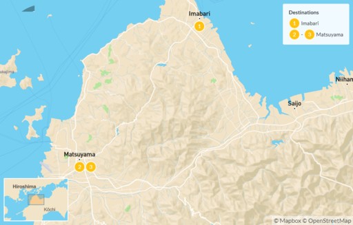 Japan map: Shikoku 88 Temple Pilgrimage Self-Guided Walking Tour - 4 days