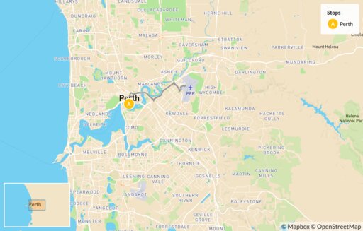 Map Perth for Families - 10 Days