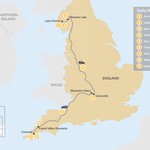 Map of English Countryside Retreat - 9 Days