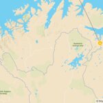 Map of Luxury Northern Lights Adventure in Norway's Arctic - 7 Days