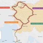 Map of 12 Days in Slovenia - 4 Unique Itinerary Ideas Map of 12 Days in Slovenia - 4 Unique Itinerary Ideas