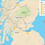 Map of Self-Drive Scotland: Inverness, Isle of Skye, the Trossachs & Edinburgh - 5 Days