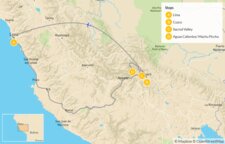 Map thumbnail of Family Fun in Peru: Lima, Cusco, Sacred Valley & Machu Picchu - 9 Days