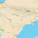 Map of Experience the Solar Eclipse in Northern Spain & Andorra: Barcelona, La Rioja & the Basque Country - 13 Days Map of Experience the Solar Eclipse in Northern Spain & Andorra: Barcelona, La Rioja & the Basque Country - 13 Days