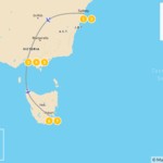 Map of Urban Australia - 8 Days