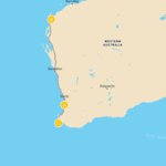 Map of The Best of Australia's West Coast: Perth, Exmouth & Margaret River - 8 Days