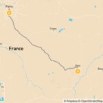 Map of Eastern France Roadtrip: Paris & Burgundy - 5 Days