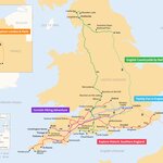 Map of 10 Days in England - 6 Unique Itinerary Ideas