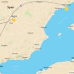 Map of Race Abroad in Spain: Run the Barcelona Marathon - 10 Days Map of Race Abroad in Spain: Run the Barcelona Marathon - 10 Days