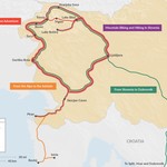 Map of 13 Days in Slovenia - 4 Unique Itinerary Ideas Map of 13 Days in Slovenia - 4 Unique Itinerary Ideas