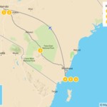 Map of Kenya Safari & Beach Honeymoon - 7 Days
