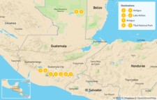 Map thumbnail of Highlights of Guatemala - 10 Days