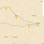 Map of Relaxed Southern England Road Trip: London to Bath via the Cotswolds - 11 Days
