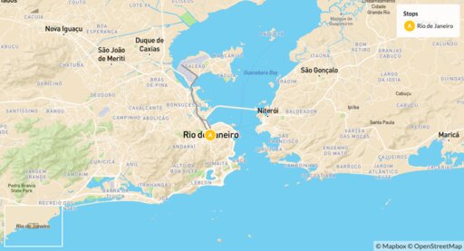 Map Rio de Janeiro in 6 days