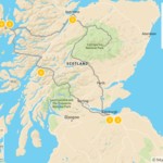 Map of Best of Scotland: Edinburgh & the Highlands - 7 Days