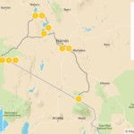 Map of Kenya Wildlife Safari - 10 Days