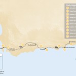 Map of Highlights of South Africa: Cape Town, Garden Route, & Safari - 10 Days