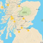 Map of Explore Scotland's West Highland Way & Beyond - 16 Days