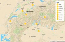Map of Ultimate Winter Adventure in Switzerland: Skiing, Sledding & Sightseeing - 14 Days
