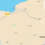Map of Luxury Getaway to Western France: Normandy & Brittany - 5 Days