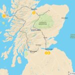 Map of Whisky & History in the Scottish Highlands - 5 Days