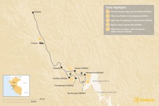 Map thumbnail of Cordillera Huayhuash - 9 Days