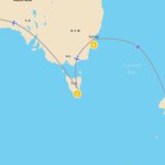 Map of Fast-Paced Australia & New Zealand Tour: Queenstown, Sydney, Tasmania & Perth - 10 Days