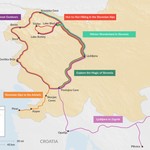Map of 5 Days in Slovenia - 6 Unique Itinerary Ideas Map of 5 Days in Slovenia - 6 Unique Itinerary Ideas