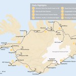 Map of Iceland Ring Road & Snaefellsnes Peninsula - 8 Days Map of Iceland Ring Road & Snaefellsnes Peninsula - 8 Days