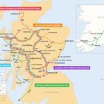 Map of 2 Weeks in Scotland - 5 Unique Itinerary Ideas