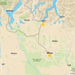 Map of Historic Milan & Romantic Lake Como - 6 Days