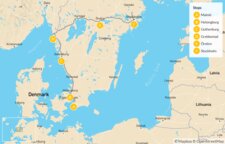 Map thumbnail of Southern Sweden Family Road Trip: Malmö to Stockholm via the West Coast - 10 Days