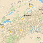 Map of Winter Adventure in the Swiss Alps - 7 Days