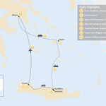 Map of Culinary Heritage on Naxos & Crete - 7 Days