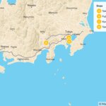Map of Luxury Tour of Tokyo, Mount Fuji & Kyoto - 7 Days