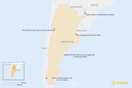 Argentina map: Top Highlights of Argentina (and How to Do Them Differently)