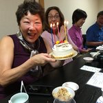 Happy birthday, Leslie! | Photo taken by Louise I