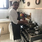 Fatima the Chef! | Photo taken by Chris M