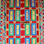 Day 3: the colourful, welcoming doors of Namobhuddha Monestary  | Photo taken by Vidushi G