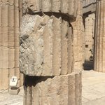 Drums of one of the columns. | Photo taken by Rogene G