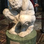 Michelangelo unfinished sculpture, Hermitage | Photo taken by Diane P