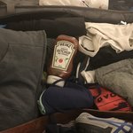 Have ketchup will travel | Photo taken by Joseph F