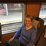 Getting comfortable.  | Photo taken by Sue L