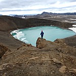 Krafla volcano | Photo taken by Kim C