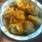 meat momo | Photo taken by Karen W