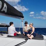 Sailing Day of Naxos; Enjoying the Day | Photo taken by Tom B